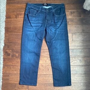 7 For All Mankind Blue Slim Jeans